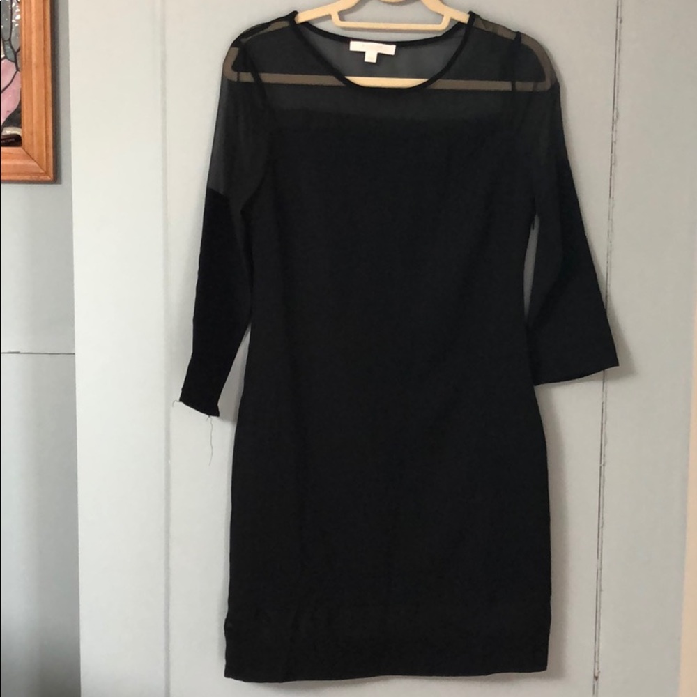 Piperlime dress with sheer panels